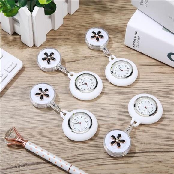 Nurse Watch for Nurses Doctors Nurse Watch Brooch Fob Pocket Watch Digital Watch main image 7